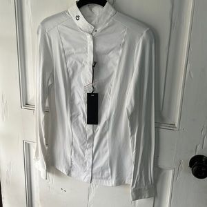 cavalleria toscana long sleeve strech poplln